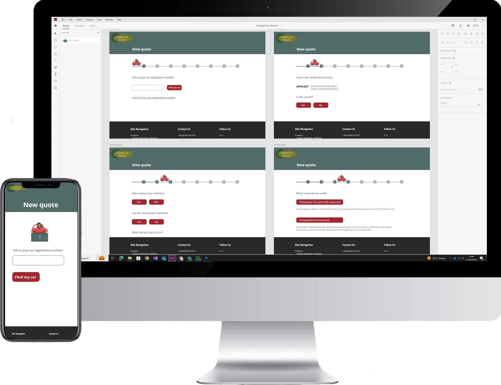 Sales Application Form
